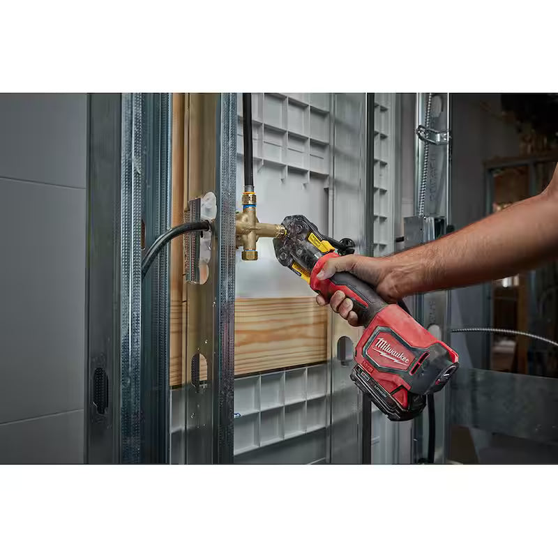 18V Cordless PEX Press Tool Kit with 2.0Ah Batteries & Charger Q6148