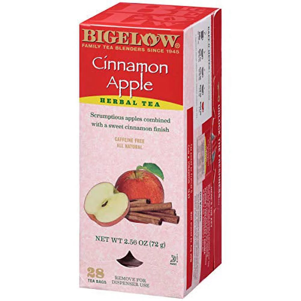 Cinnamon Apple Herbal Tea Bags 28-Count Pack Of 6 G5863