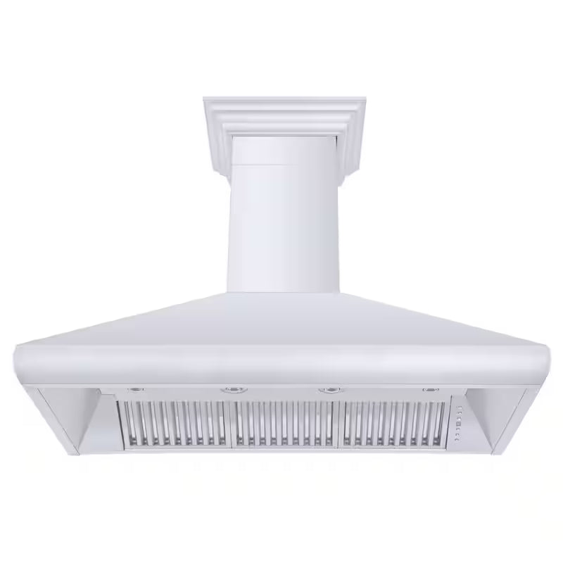 48 in. 500 CFM Convertible Wall Mount Range Hood in Stainless Steel C34663