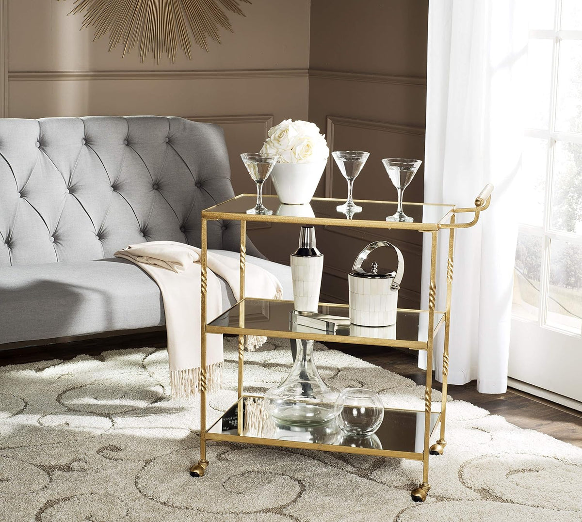 Gold Bar Cart Y6521