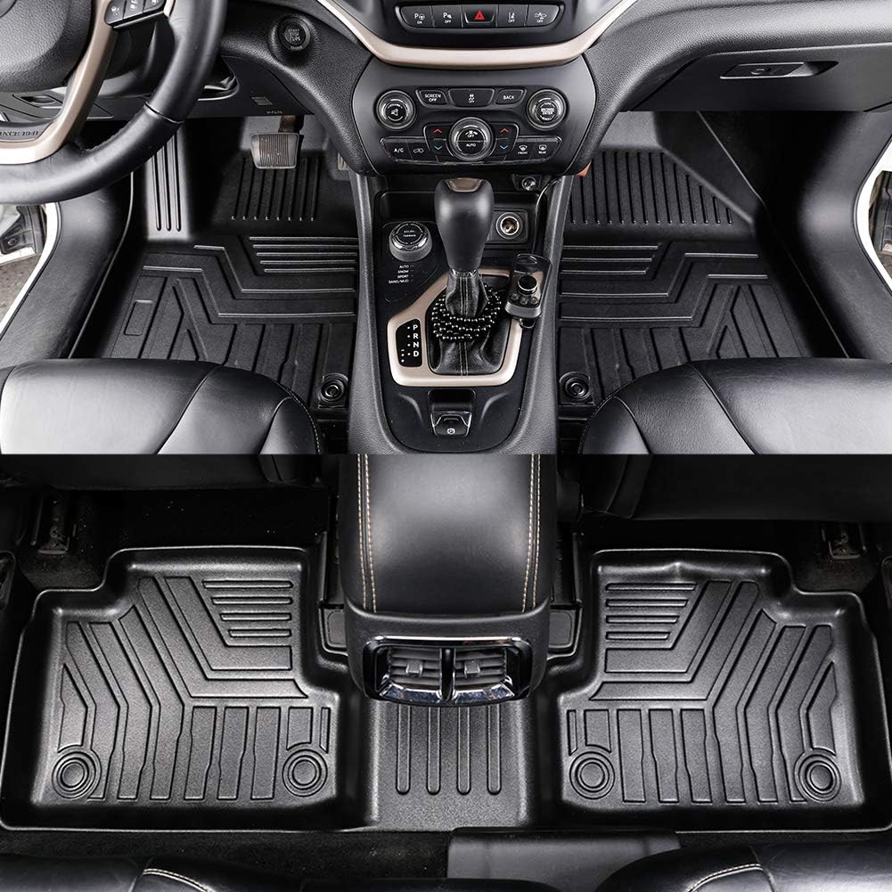 TPV 3D Car Floor Liners 1st & 2nd Row Full Set I9716