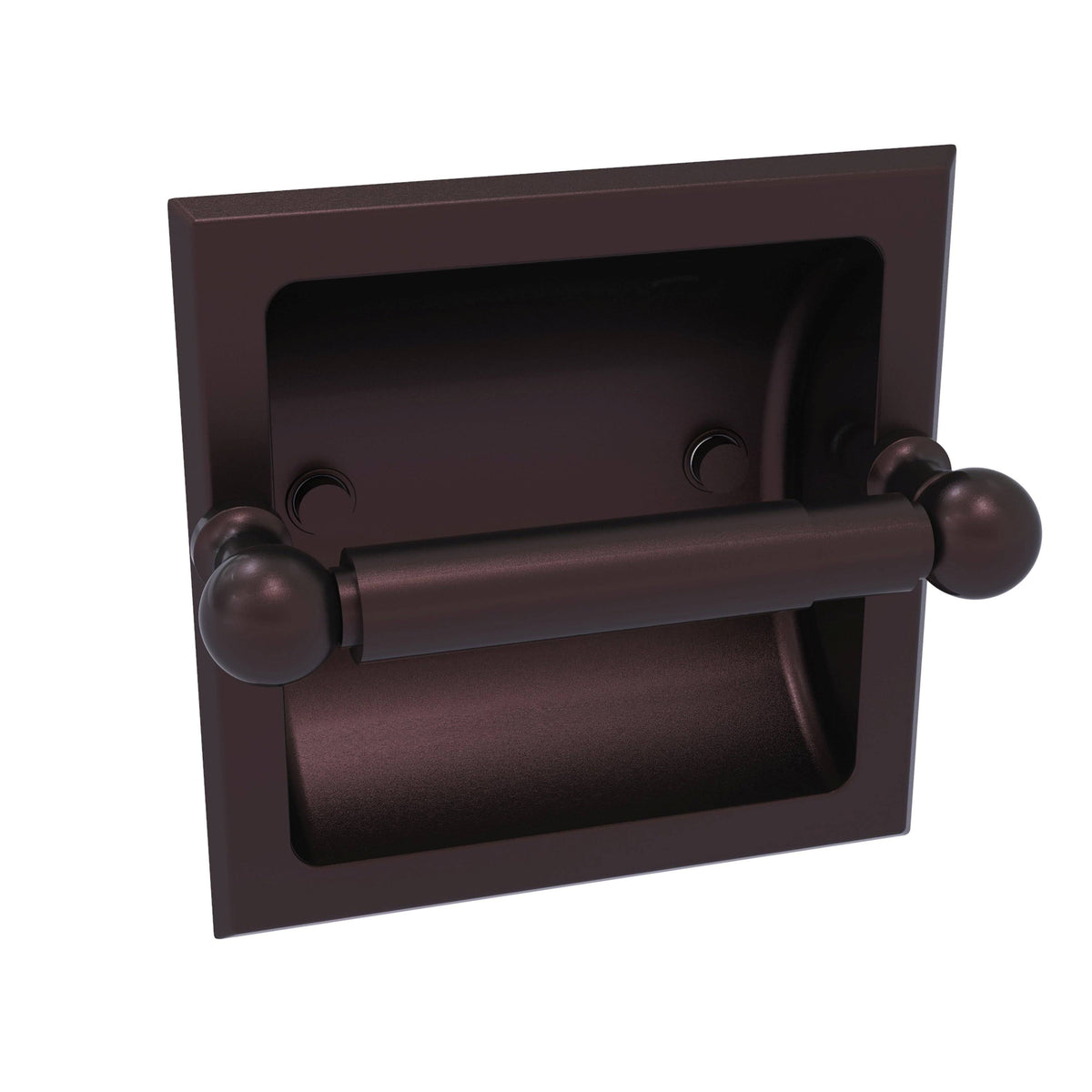 Recessed Toilet Paper Holder Antique Bronze X3977
