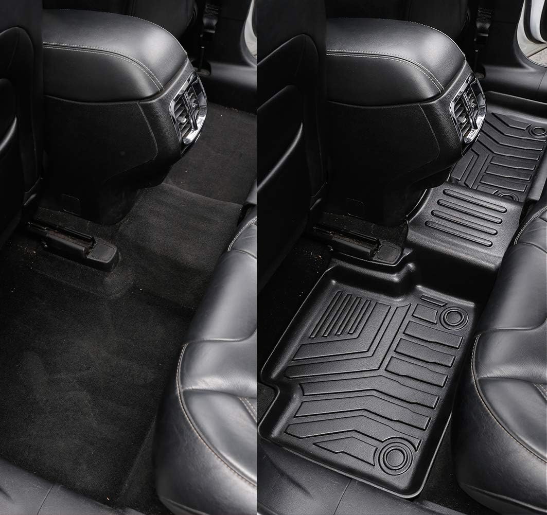 TPV 3D Car Floor Liners 1st & 2nd Row Full Set I9716