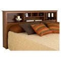 King Size Bookcase Headboard with Adjustable Shelf Z56076