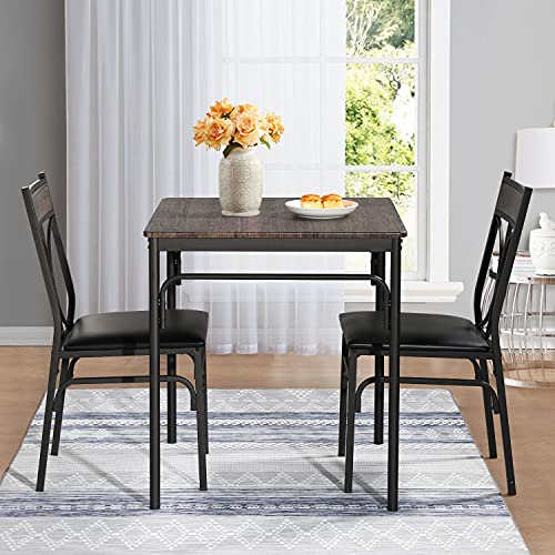 Kitchen Dining Table Set with 2 Chairs F588454