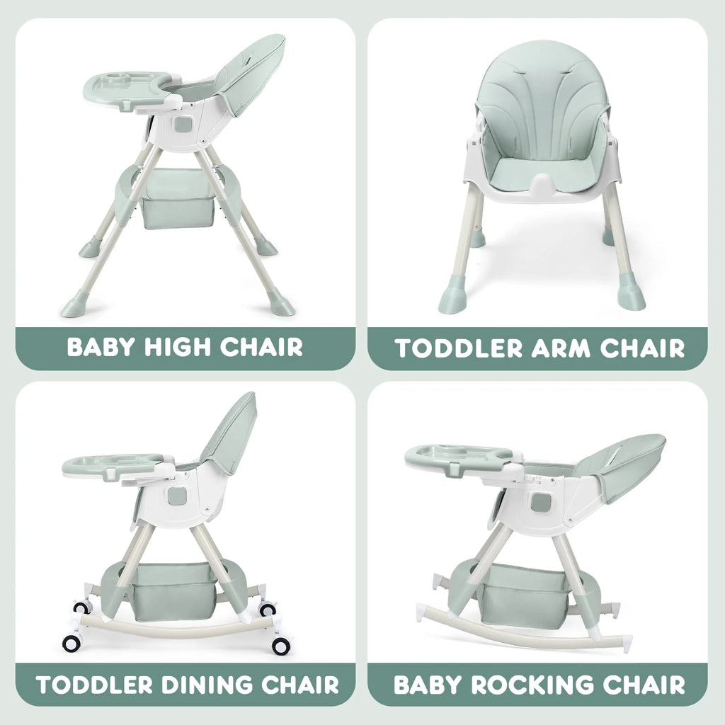 4-in-1 Convertible High Chair F393