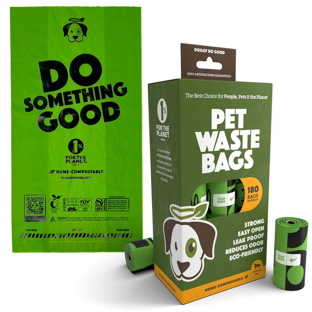 Poop Bags Dog Waste Bags Unscented B7636