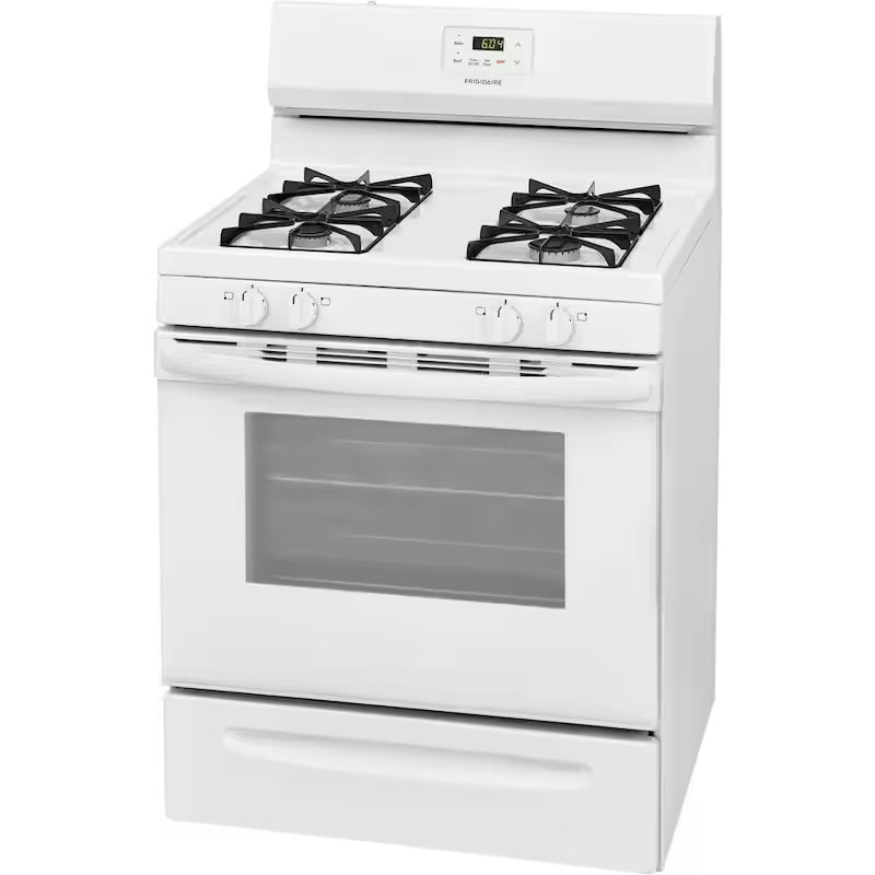 5.0 cu. ft. Gas Range with Manual Clean in White P9363