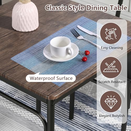 Kitchen Dining Table Set with 2 Chairs F588454