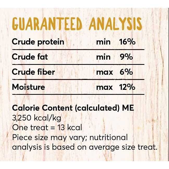 Peanut Butter Grain-Free Oven Baked Crunchy Biscuit Dog Treats L895