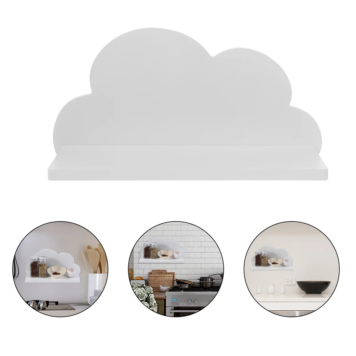 Small Wooden Floating Wall Shelves C4795