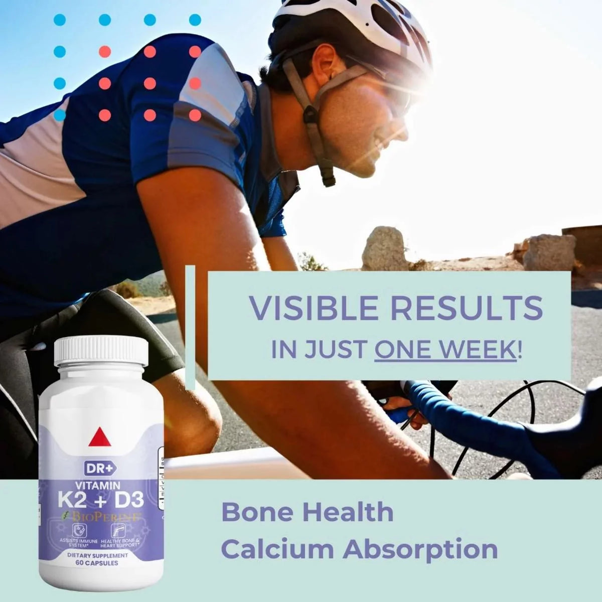 Vitamin K2 MK7 with D3 5000 IU Supplement 2-Pack C579609