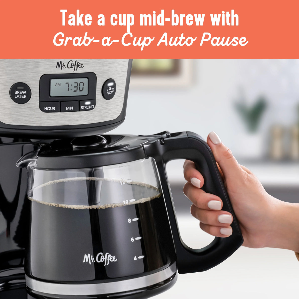 12-Cup Programmable Coffee Maker U4240