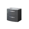 22x22 Glossy Slate Bathroom Vanity G1673