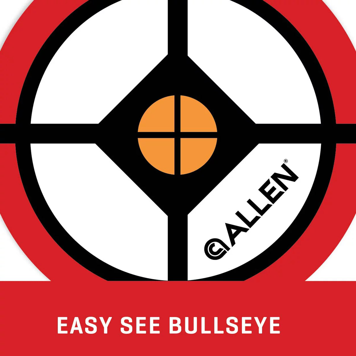 10" Round Self-Healing Target with Stand X695