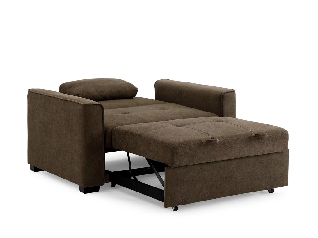 Cappuccino Chenille Sleeper Sofa N13691