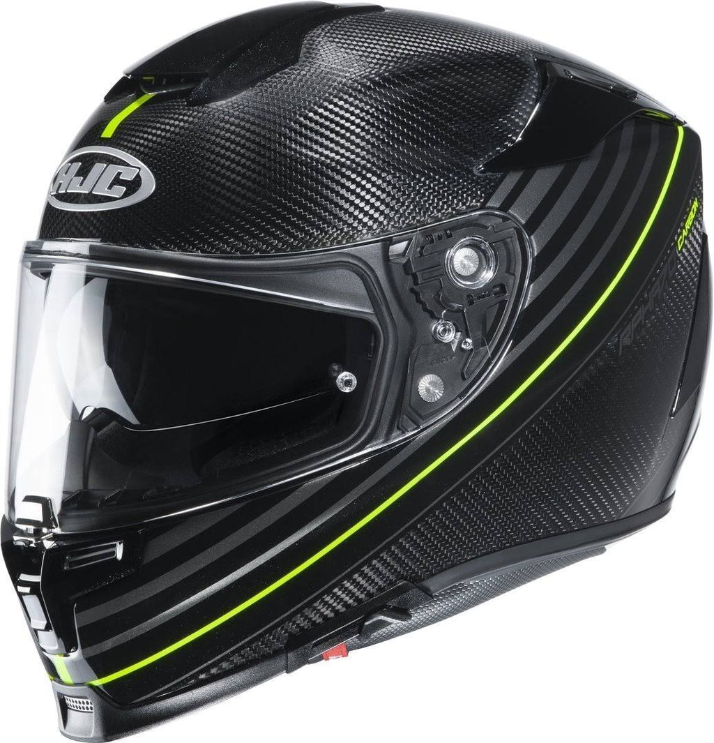 Carbon Helmet Yellow Black Xs Z991