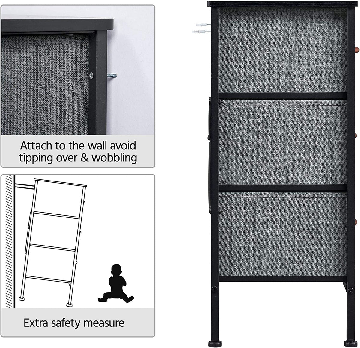 6 Drawer Fabric Storage Organizer W989293