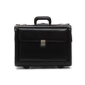 Wheeled Leather Catalog Case D993