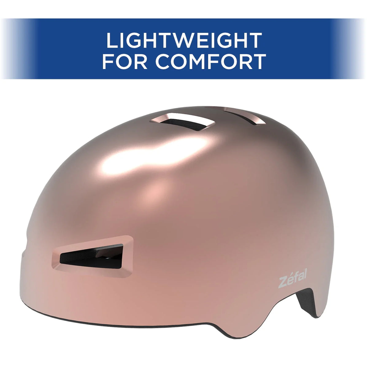 Rose Gold Lightweight Adult Bike Helmet F288861