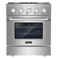 30 Slide-In Single Oven Natural Gas Range with 4 Burners Q830
