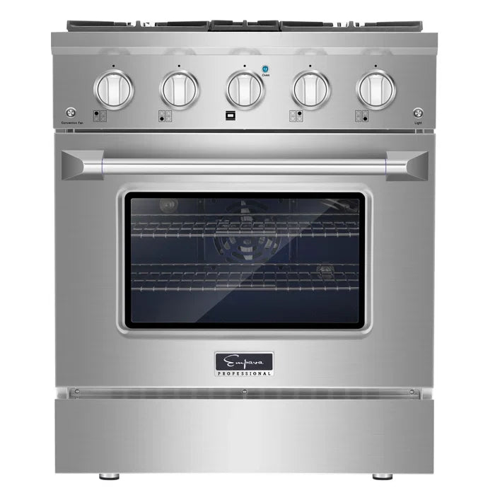 30 Slide-In Single Oven Natural Gas Range with 4 Burners Q830