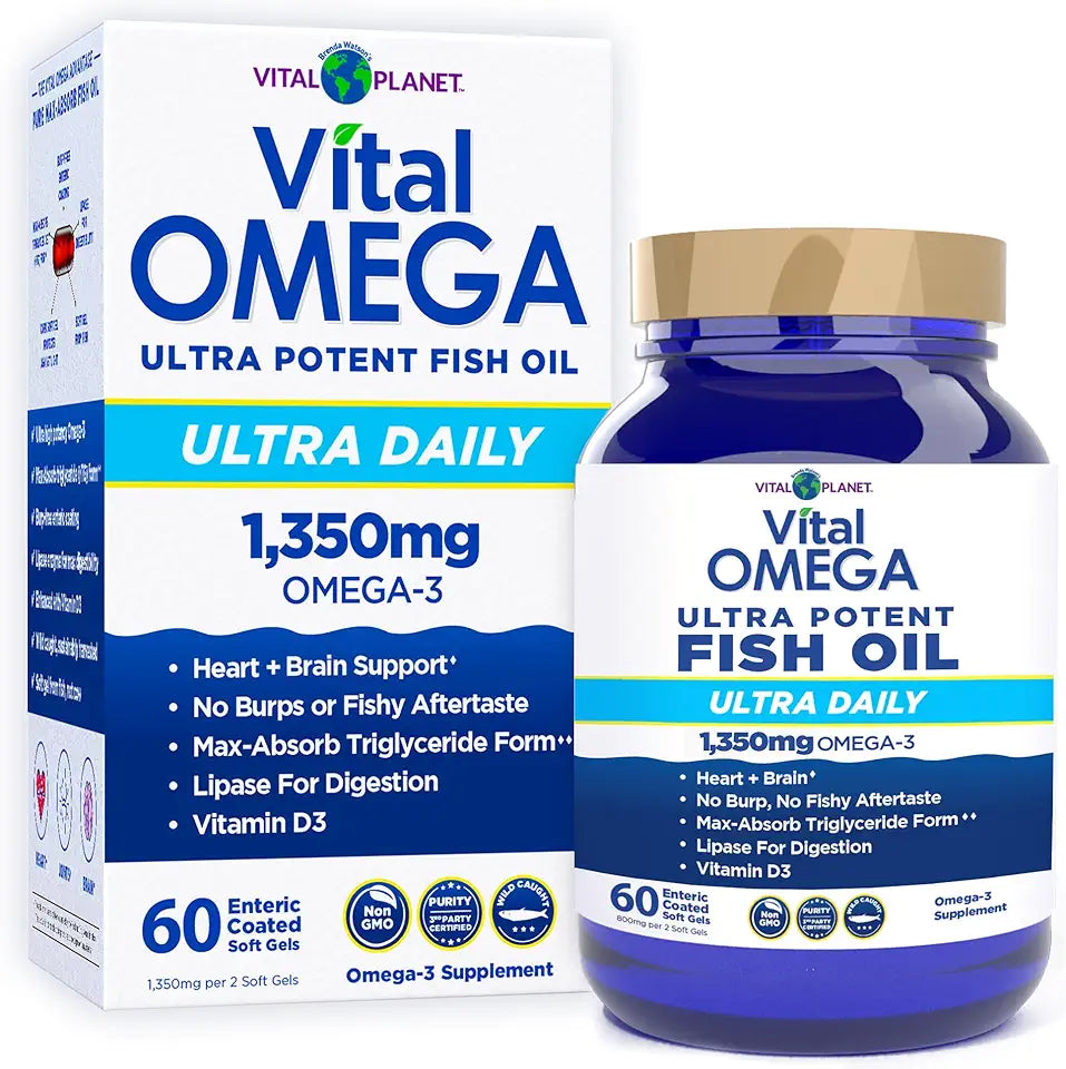 Omega 3 Fish Oil 1350mg Softgels Z259539