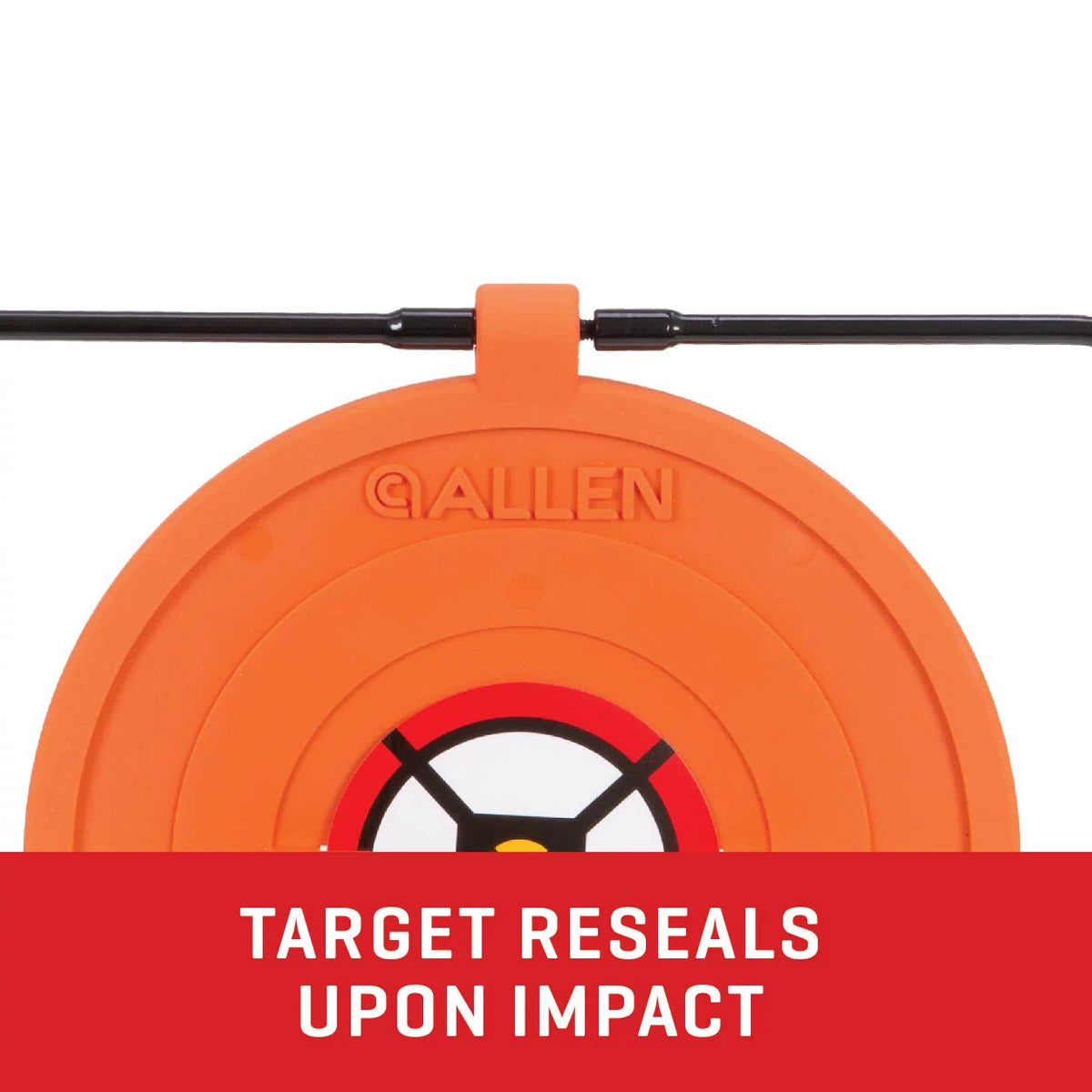 10" Round Self-Healing Target with Stand X695