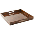 Brown Square Tray I934186