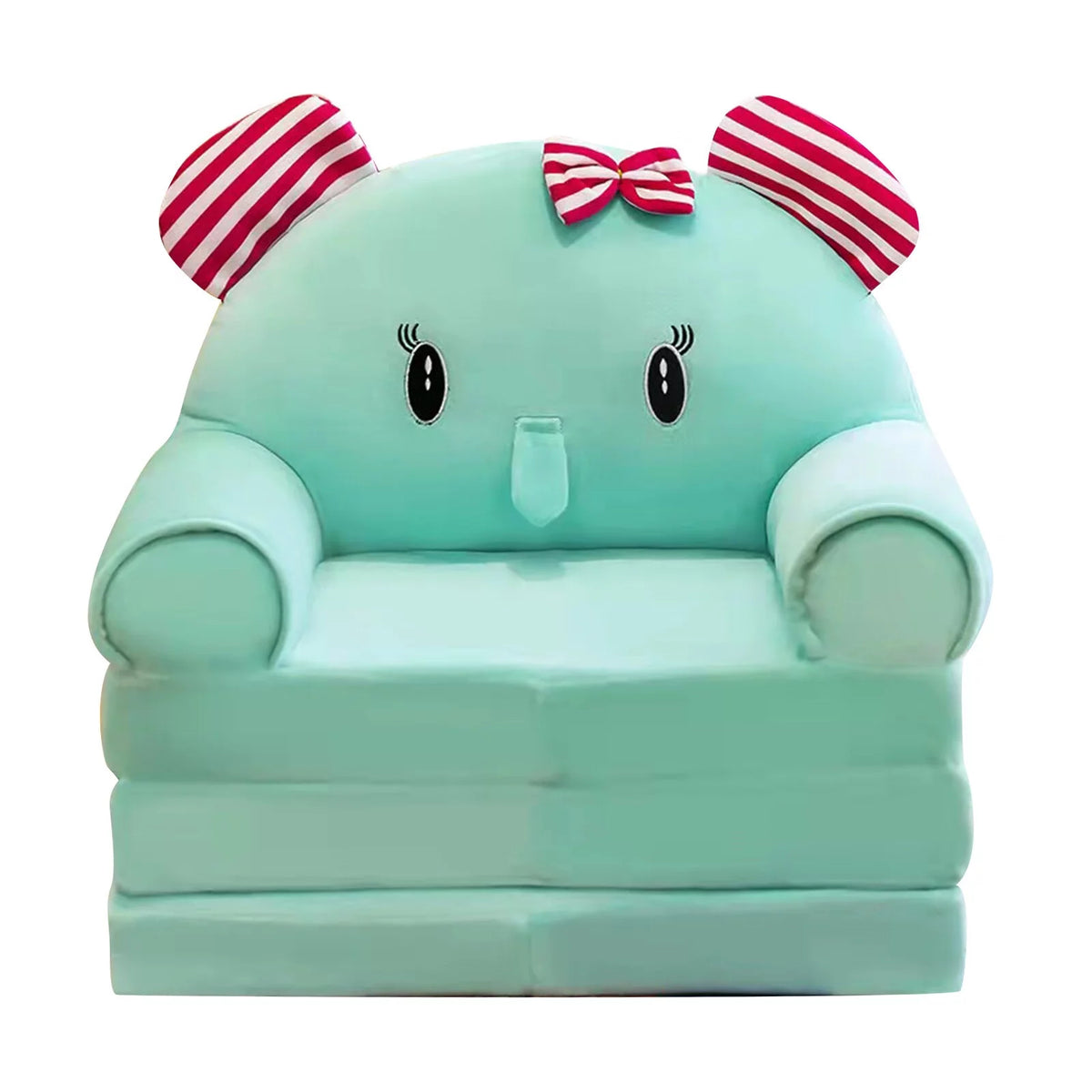 Plush Foldable Kids Sofa Armchair 2 In 1 Sofa Bed H26554