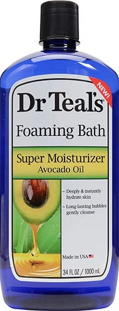 Foaming Bubble Bath with Avocado Oil, 34 fl.oz. I836462