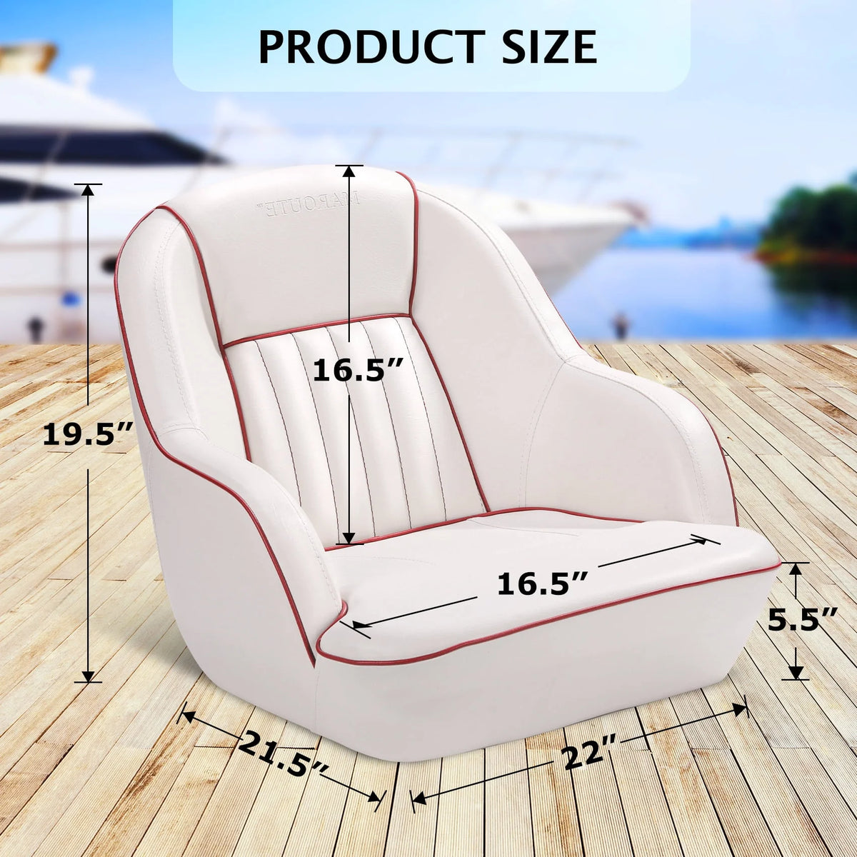 Captains Bucket Boat Seat C16032