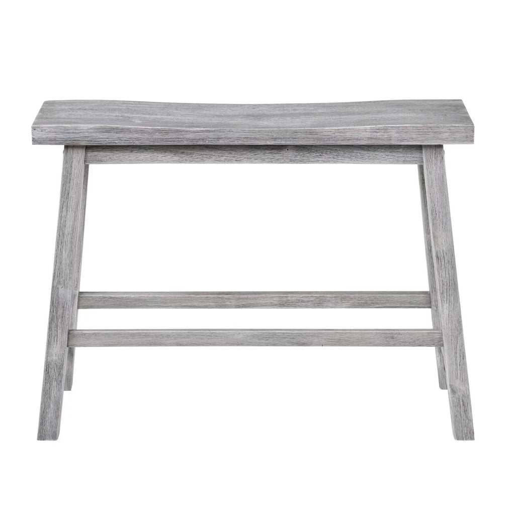 24in. Backless Wood Dining Bench Y3223