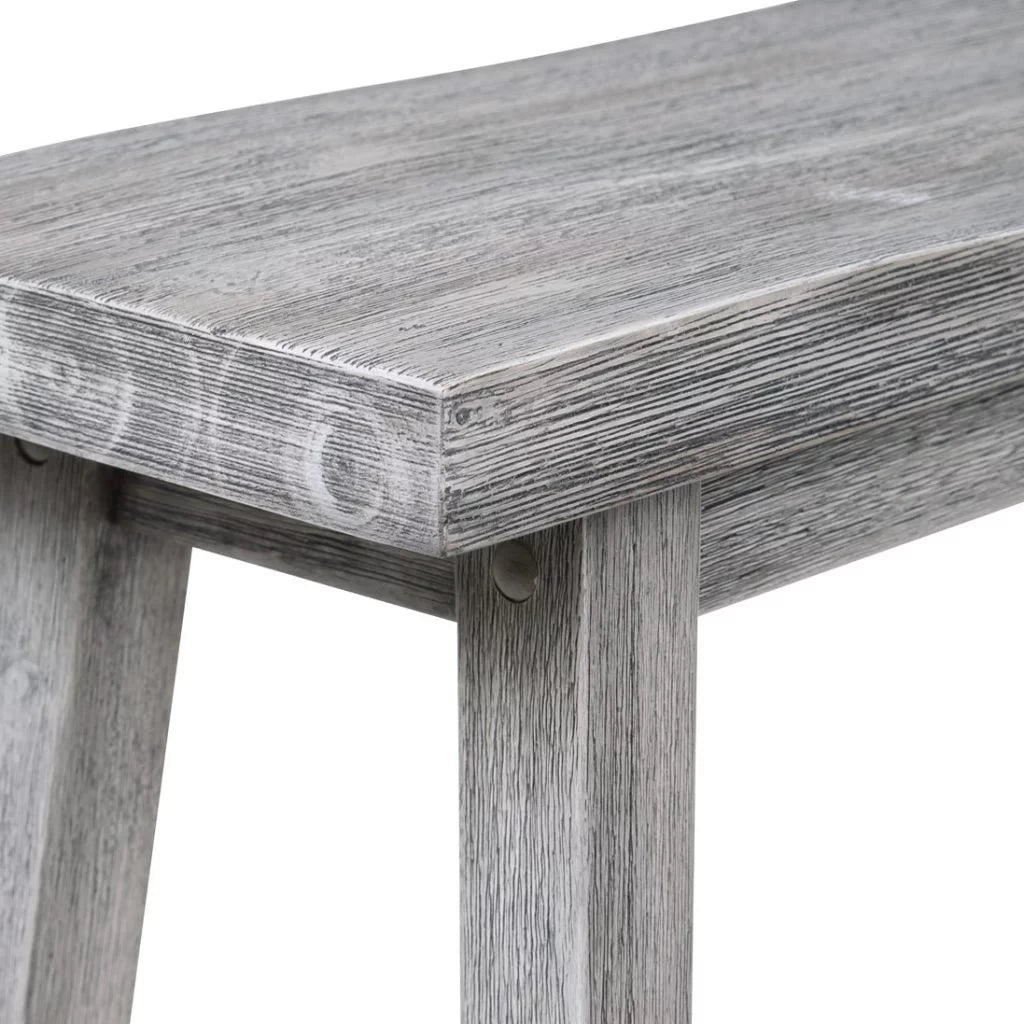 24in. Backless Wood Dining Bench Y3223