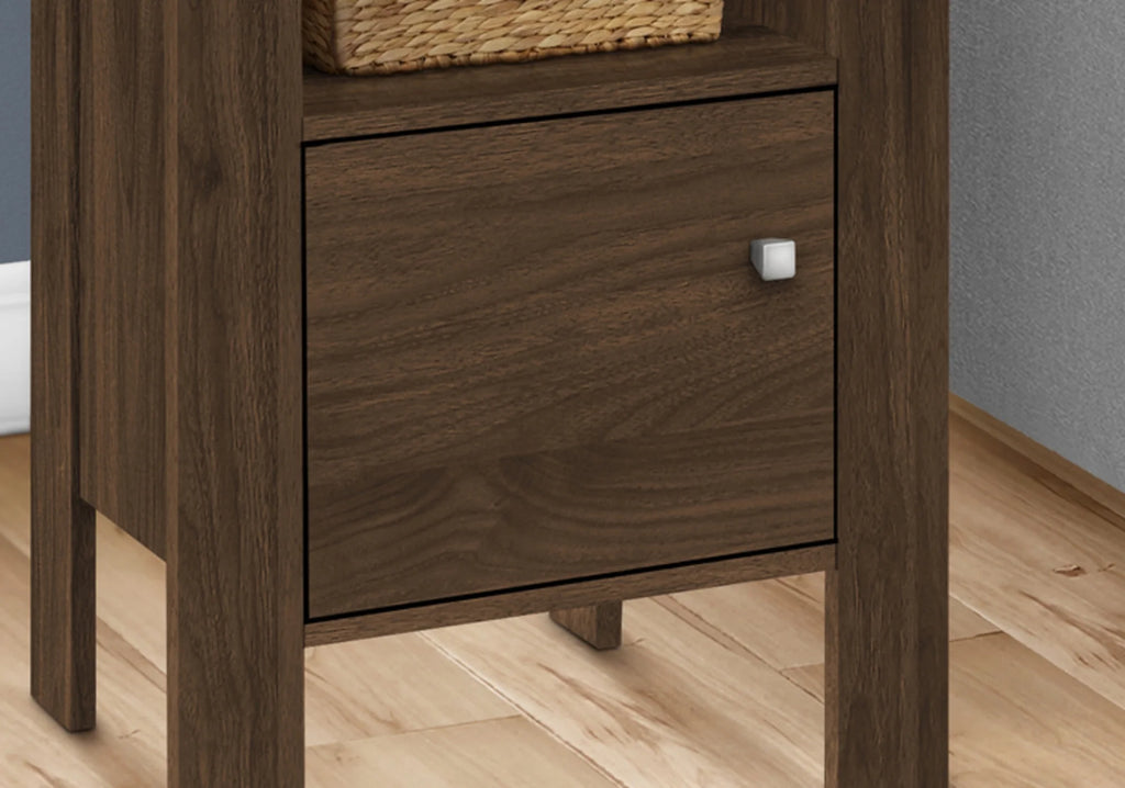 Walnut Laminate Accent Table L227