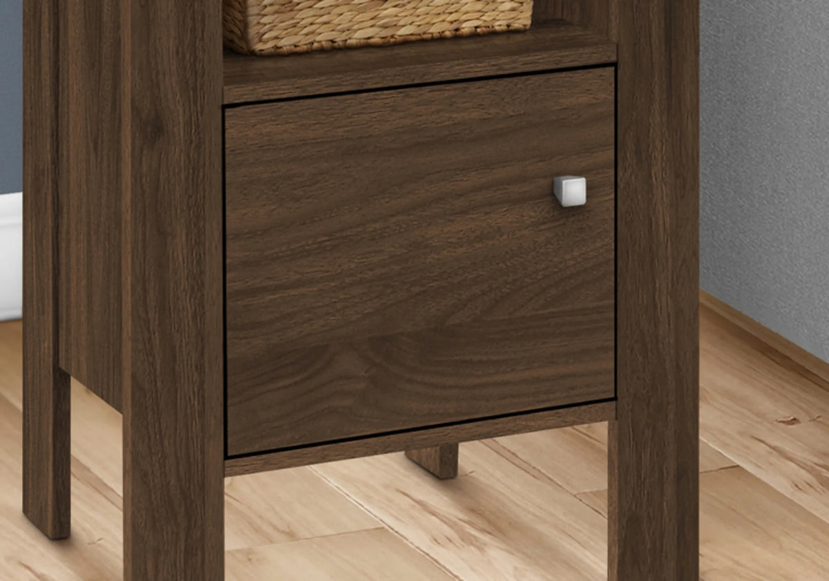 Walnut Laminate Accent Table L227