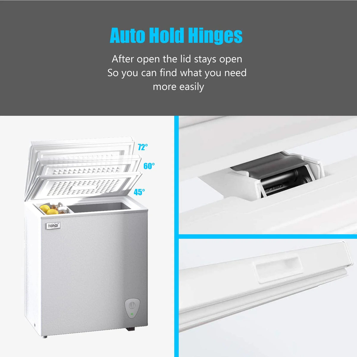 White 5.0 Cu.ft. Chest Freezer A46137