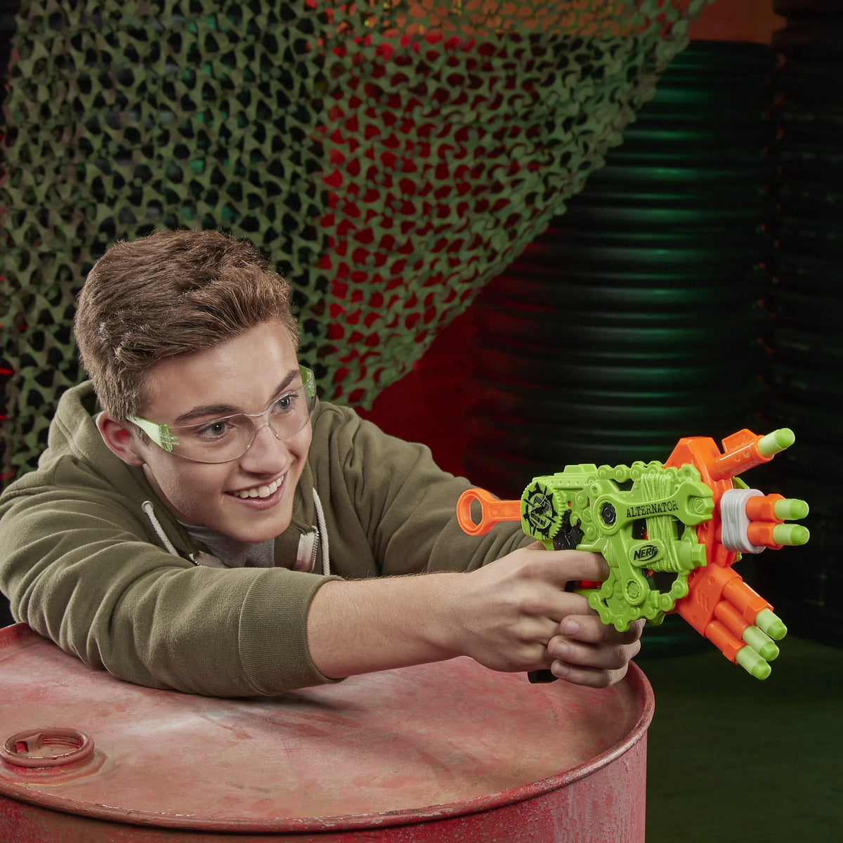 6 Dart Capacity Blaster with 12 Darts J90969