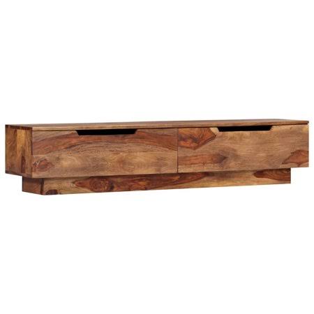 Solid Sheesham Wood TV Cabinet Y59069