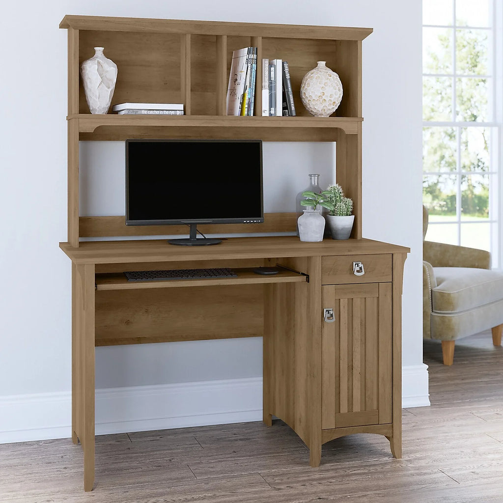 48" Computer Desk and Hutch G551