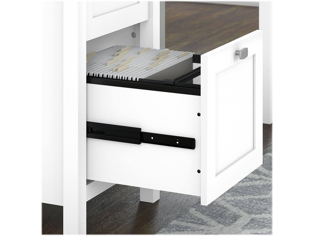 54W Computer Desk with Drawers and File Cabinet V488313