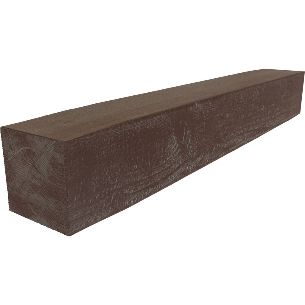 Rough Sawn Faux Wood Fireplace Mantel N3080