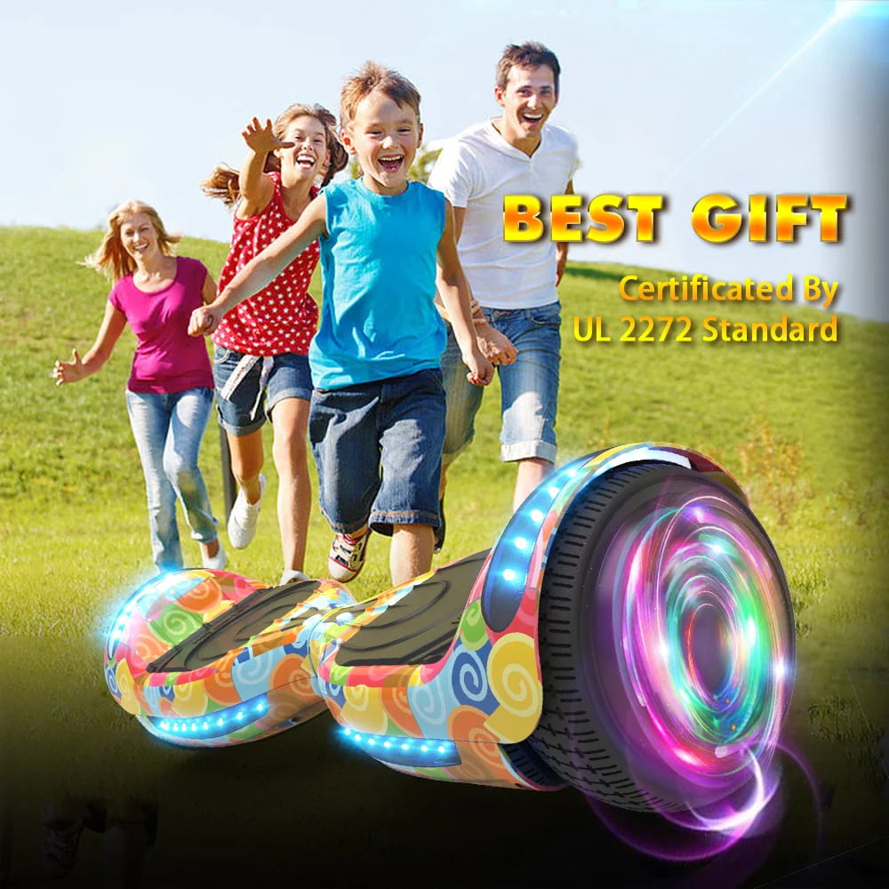 6.5 In. Self Balancing Hoverboard with LED Light Q187610