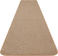 Skid-Resistant Carpet Runner Pebble Beige 12 Feet X 27 Inches J216607