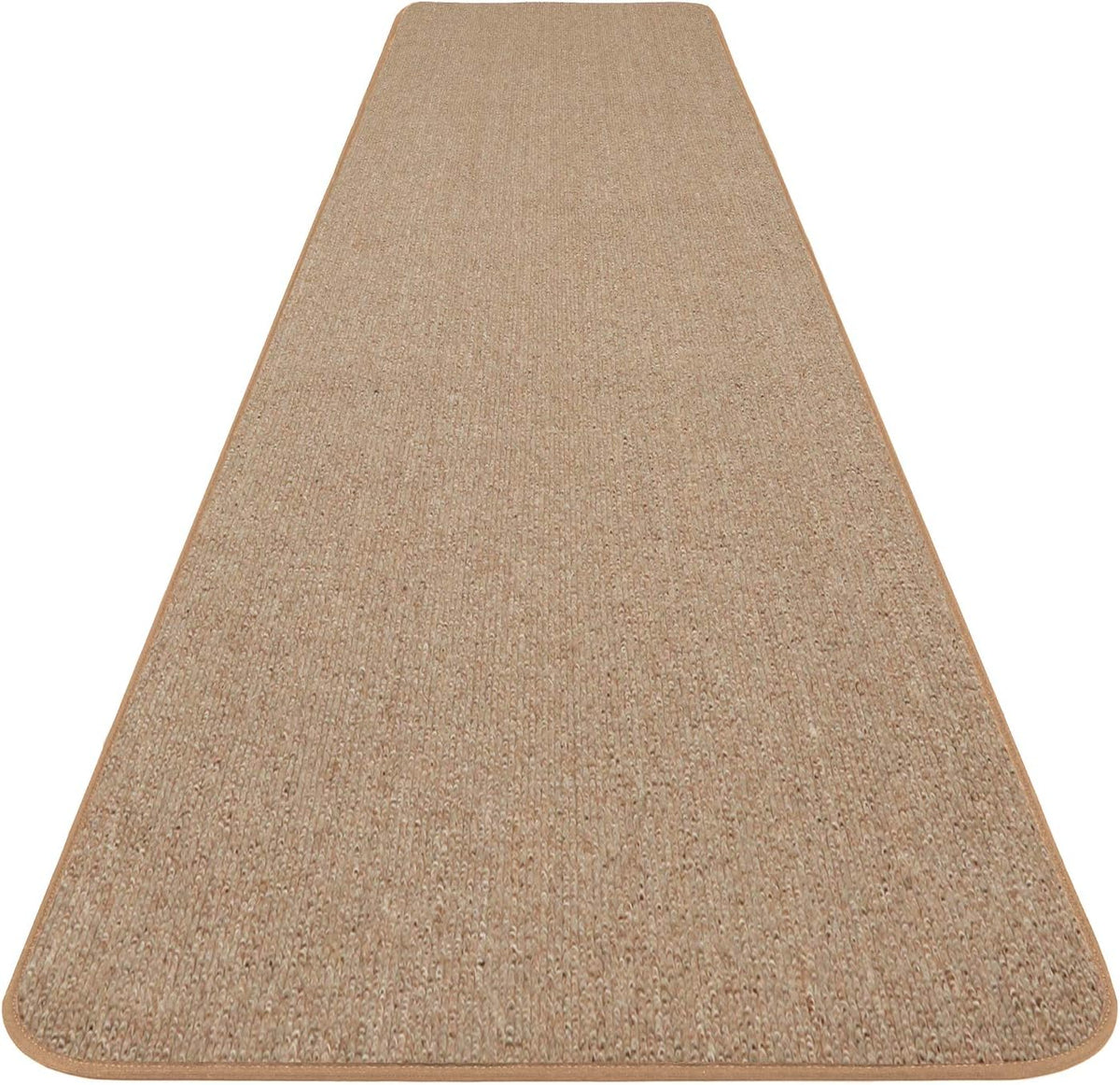 Skid-Resistant Carpet Runner Pebble Beige 12 Feet X 27 Inches J216607