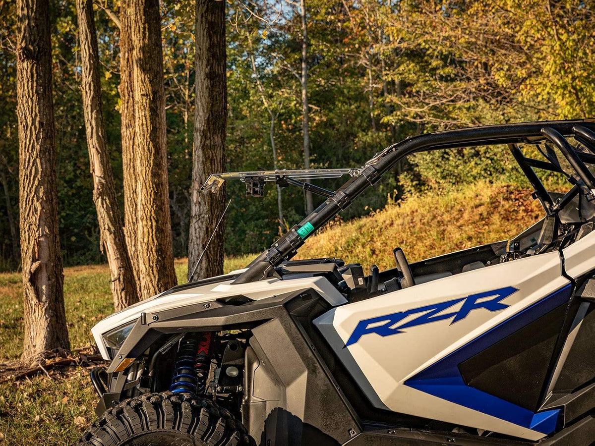 1/4 Polycarbonate Flip UTV Windshield S6898