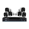 4K UHD 8-Channel NVR Security System with 2TB HDD and 6 8MP IR Bullet IP Cameras A59043