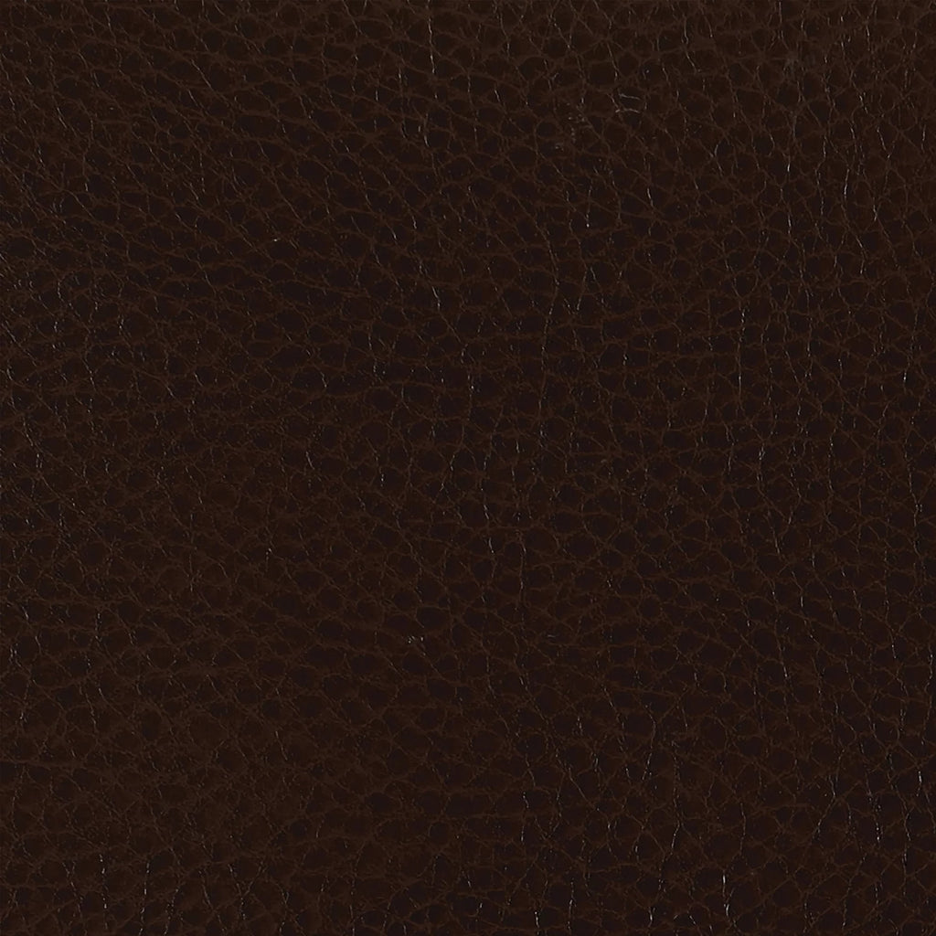 Upholstered Reclining Chair with Ottoman Brown R418