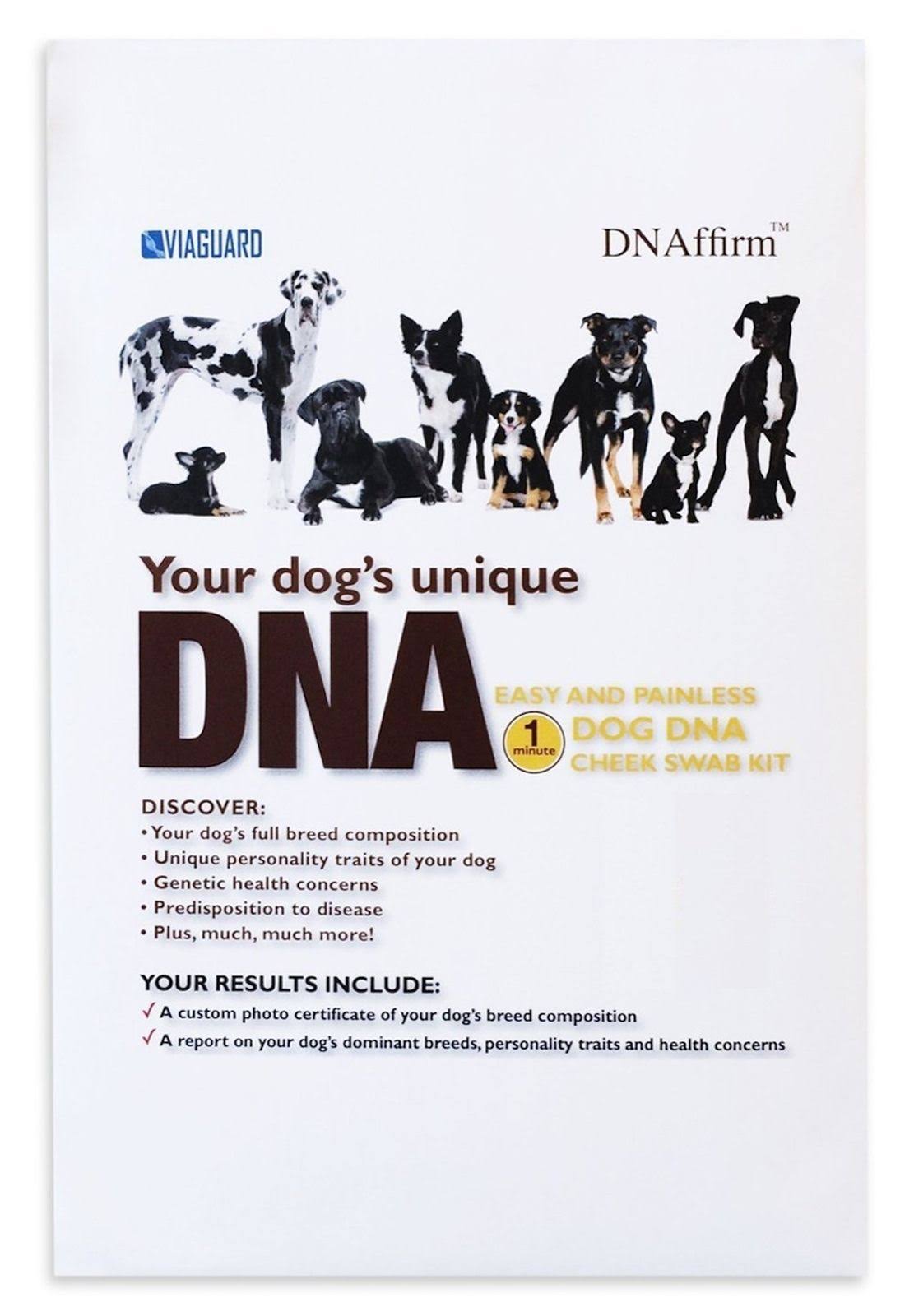 Dog DNA Breed Identification Test Cheek Swab Kit U933004