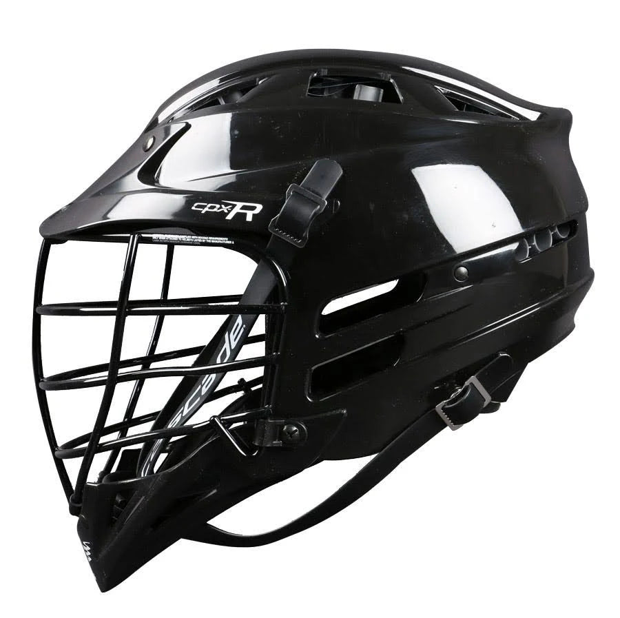 Black Lacrosse Helmet H347